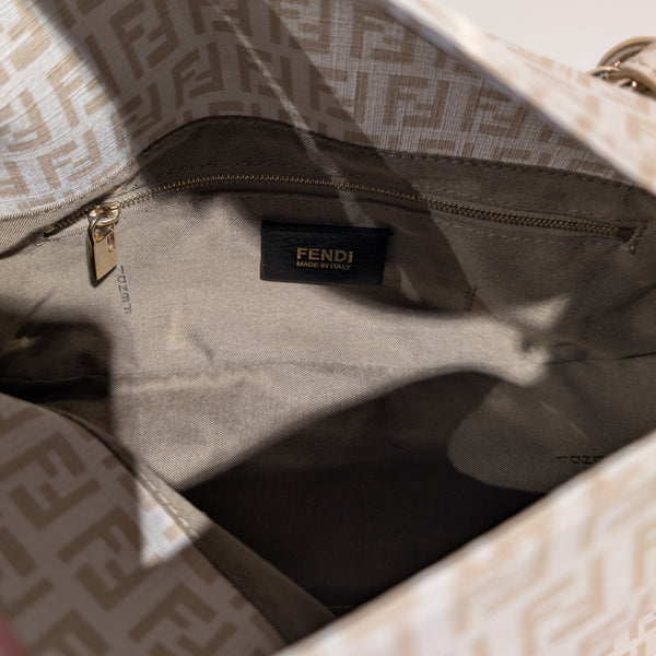 Sac Mamma Baguette Fendi Beige Monogramme