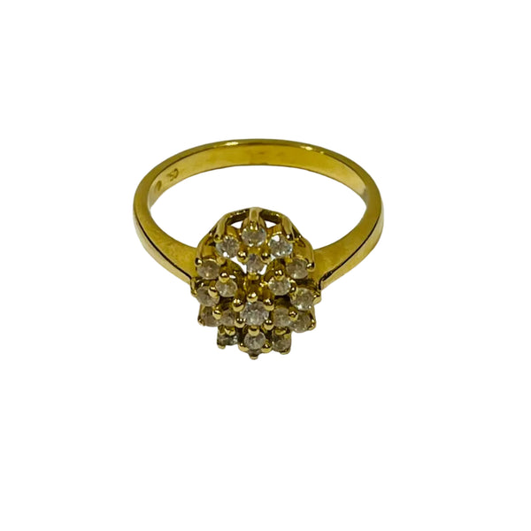 Bague Or jaune 18 K - Taille 54 - 3.95 G