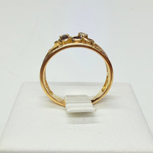 Bague en Or Jaune 18k - 4.30 G - Taille : 57