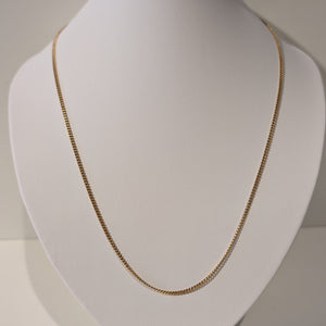 Collier Princesse en Or Jaune 18 K - 50 Cm