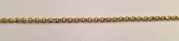 Bracelet Maille Jaseron Or Jaune 18 carats 3.92 Grs