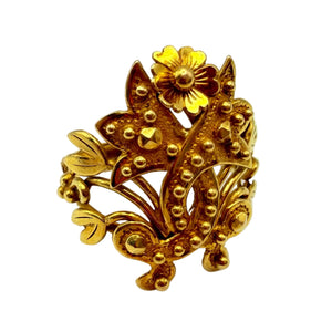 Bagues fantaisie en Or Jaune 18K