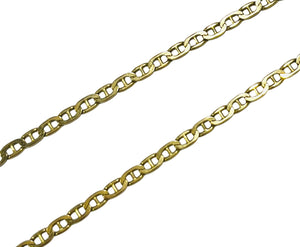 Belle chaîne en or 750 avec maille Marine