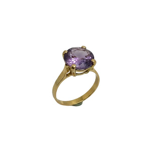 Bague en Or Jaune 18K - Taille 58 - 3.92G