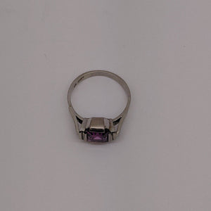 Bague en Or Gris 18K Taille-56