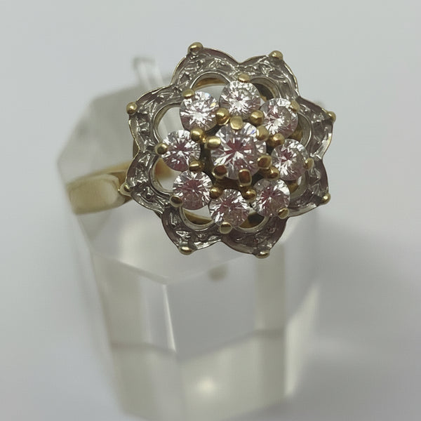 Bague Chou Or Jaune 18 K - Taille 53 - 4 G