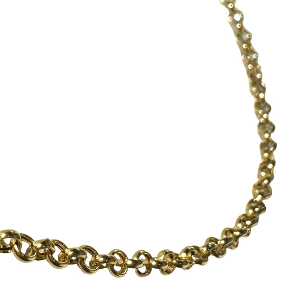Collier Princesse Maille Jaseron Or 18K - 2.69Grs