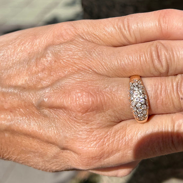 Bague en or blanc 18K Taille-62