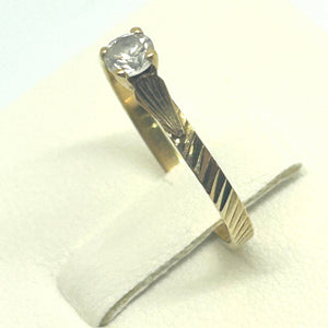Bague en Or Jaune 18 carats - Taille 50