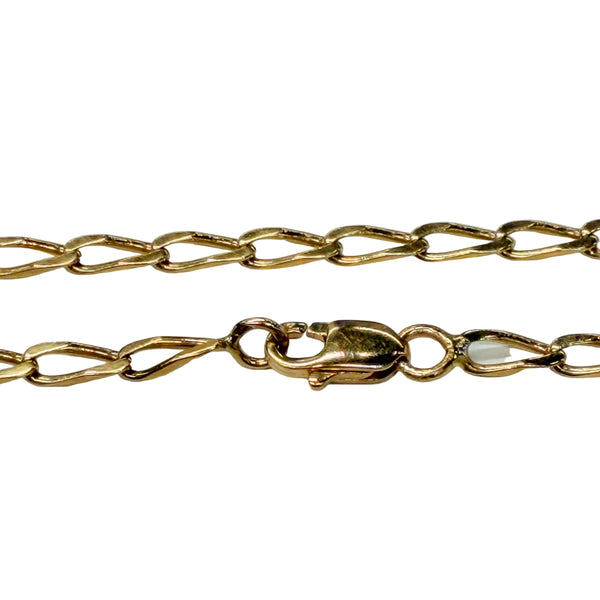 Bracelet Maille Cheval en Or Jaune 18k