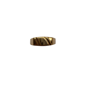 Chevalière Or Jaune 18 carats - Taille 68