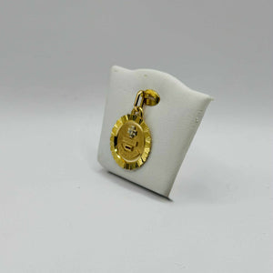 Pendentif Médaille en Or Jaune 18K 2.88 Grs