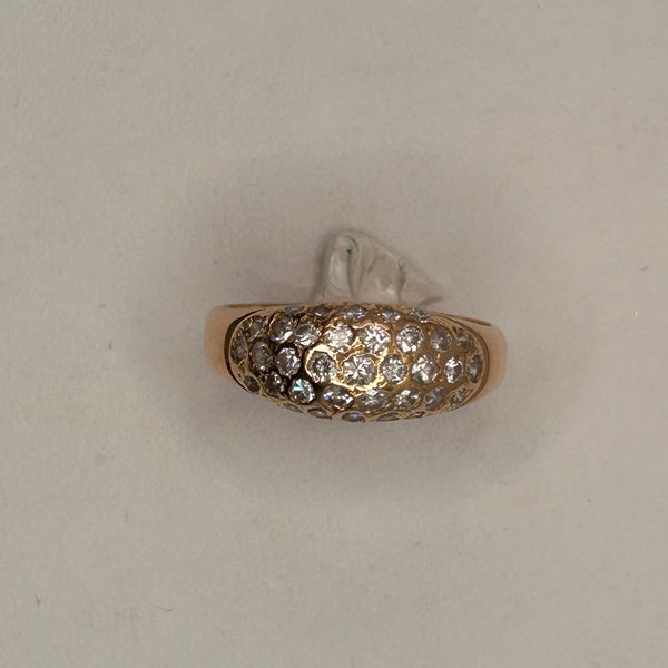 Bague en or blanc 18K Taille-62