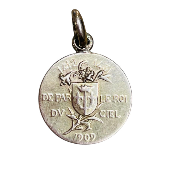 Pendentif Médaillon Or Jaune 15K - 1.35 G
