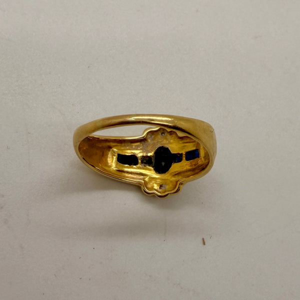 Bague en Or Jaune Taille-54