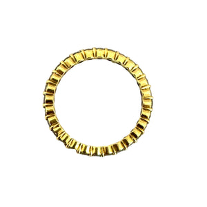 Bague Tour Complet en Or Jaune 18 K - Taille 42 - 2.40 G