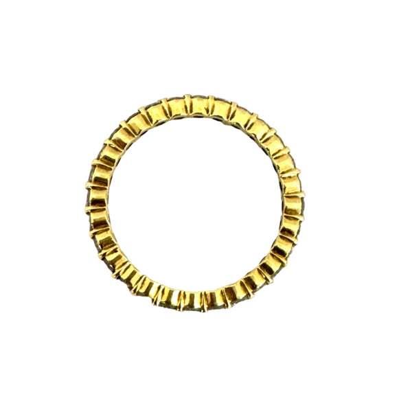 Bague Tour Complet en Or Jaune 18 K - Taille 42 - 2.40 G