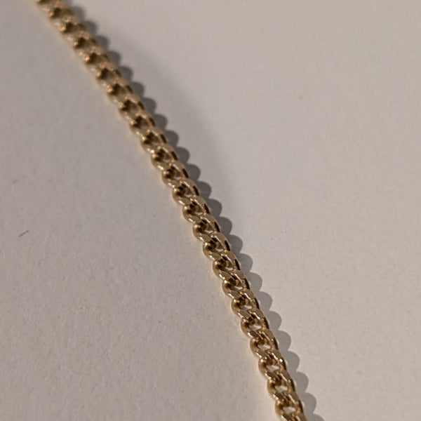 Collier Princesse Or Jaune 18K Gourmette