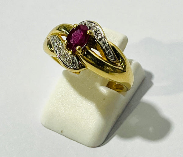 Bague en Or 18 K - Taille 54 - 5.04 G