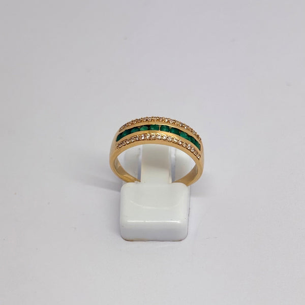 Bague Tank en Or Jaune 18 carats