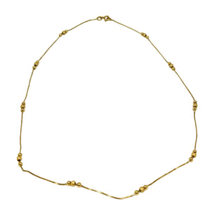 Collier Princesse en Or Jaune 18k