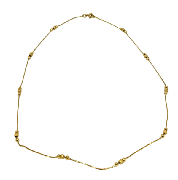 Collier Princesse en Or Jaune 18k