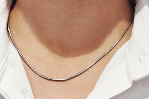 Collier Princesse en Or Blanc 18k - 6.98 G