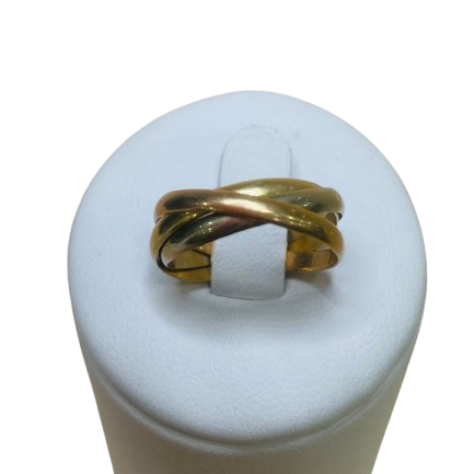 Bague Alliance 3 Ors 18 Carats - Taille 52