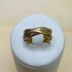 Bague Alliance 3 Ors 18 Carats - Taille 52