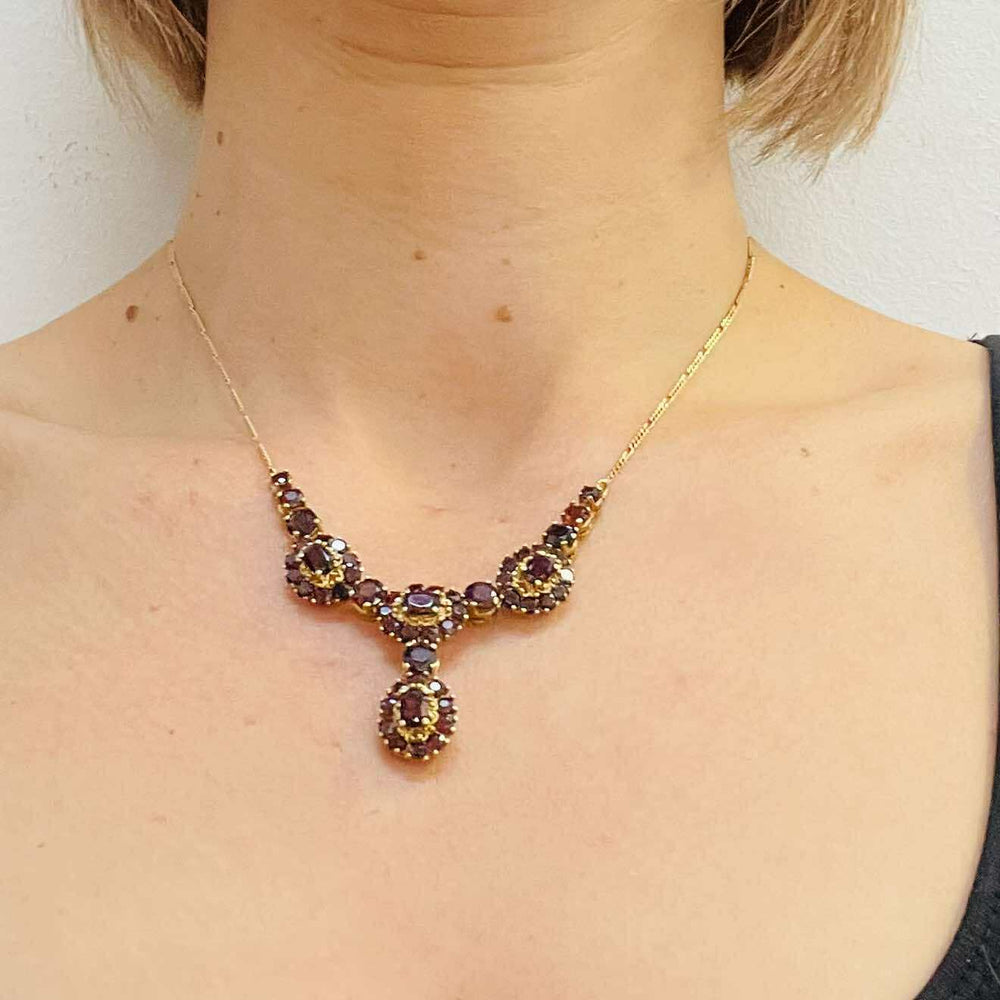 Collier Princesse en Or Jaune 18K 14.40 Grs