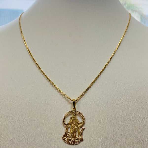 Pendentif Muruga en Or Jaune 18K symbole spirituel