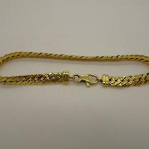 Bracelet Maillon en Or Jaune 18K - 20 Cm