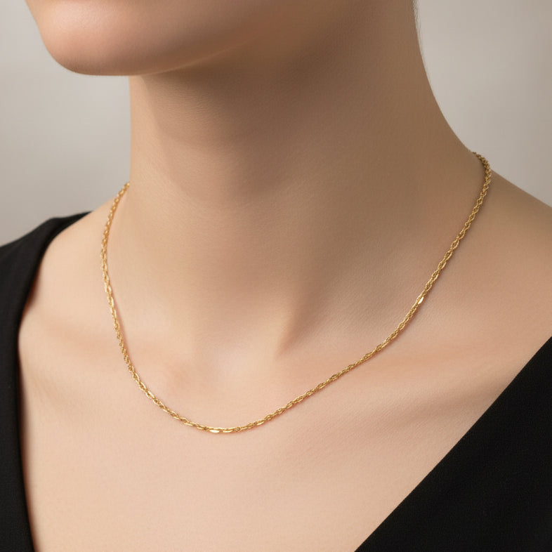 Collier en Or Jaune 18K