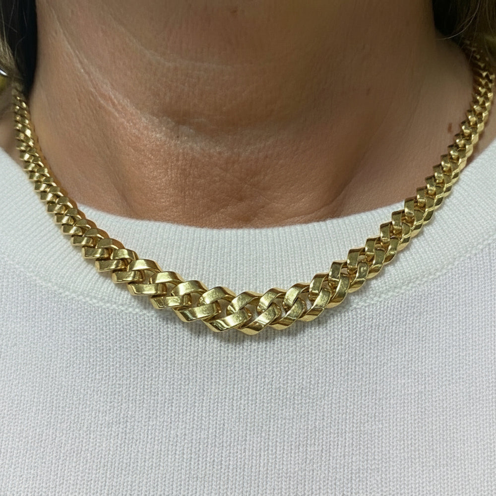 Collier Ras du Cou en Or Jaune 18K - 21.23g