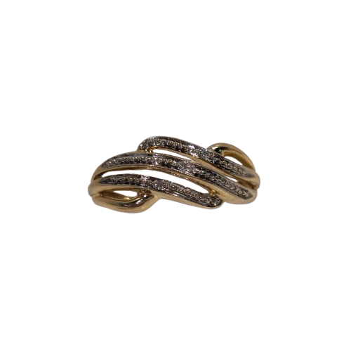 Bagues en or jaune 18K - Taille 54 - 3.04 Grs