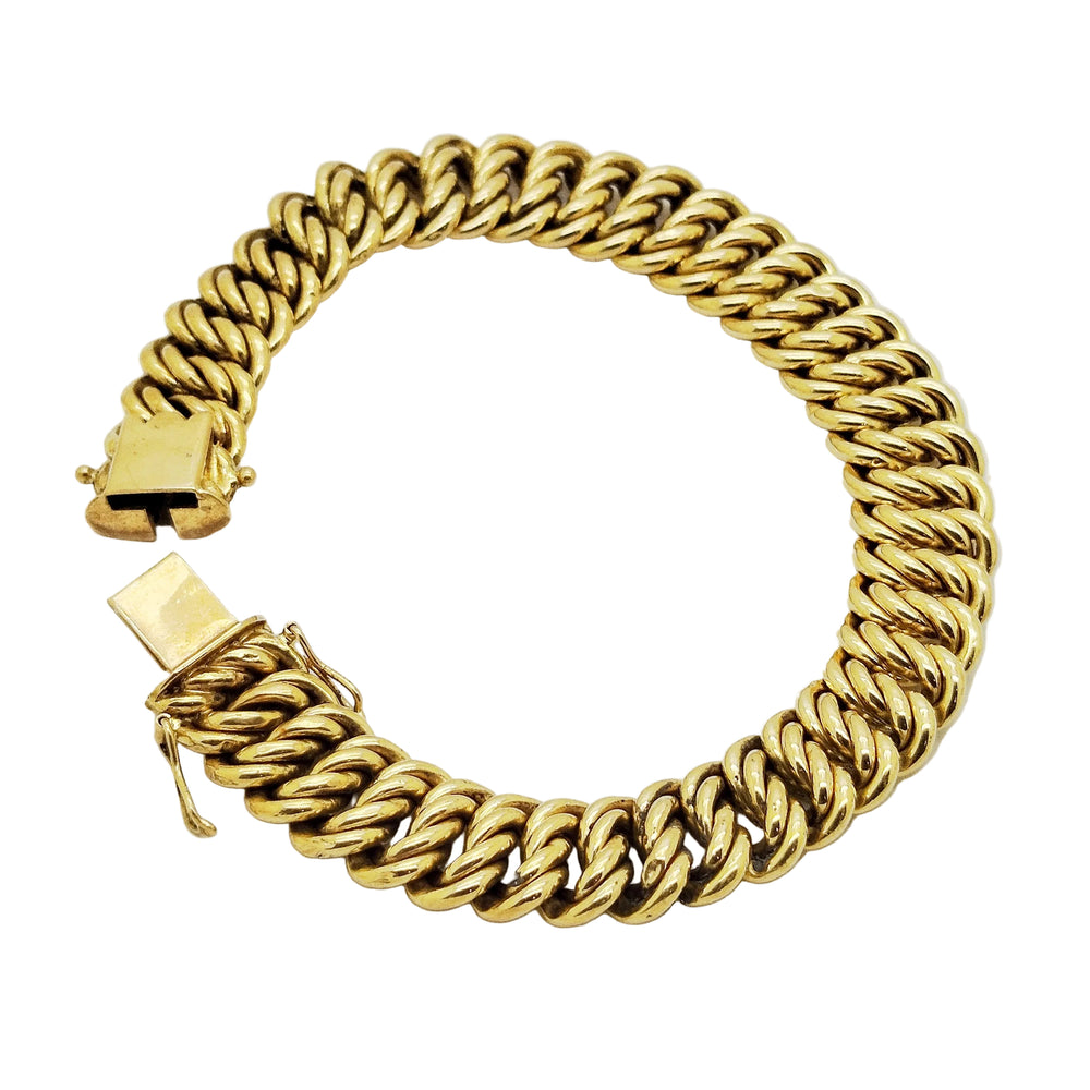 Bracelet en Or Jaune 18k - 28.19 G
