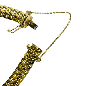 Bracelet Maillon en Or Jaune 18K