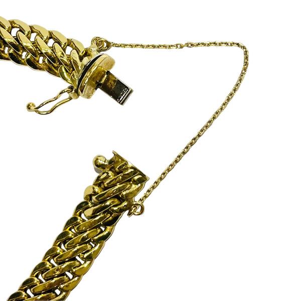 Bracelet Maillon en Or Jaune 18K