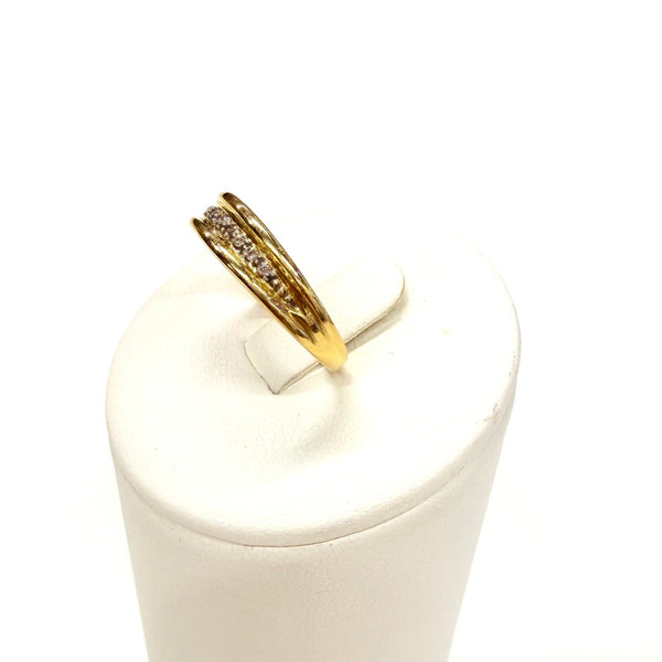Bague en or jaune 18k - Taille 52 - 2.30 Grs