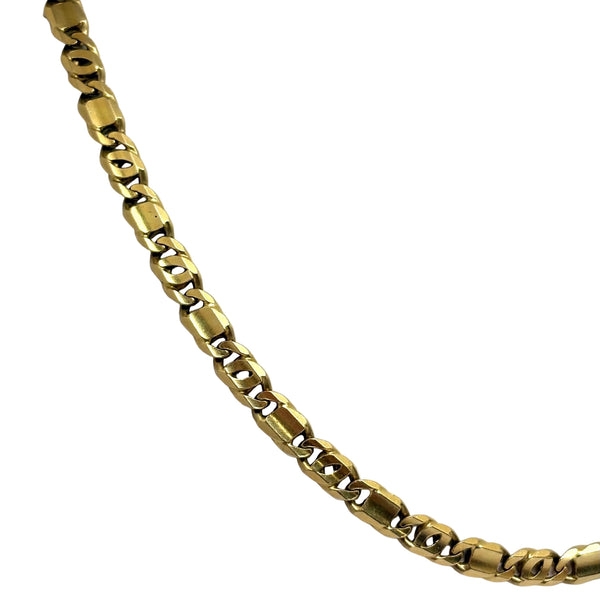 Collier maille marine en or Jaune 18 carats