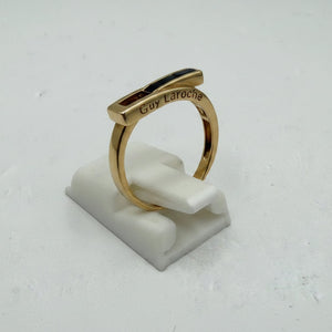 Bague en Or Jaune 750/1000 avec 6 Pierres