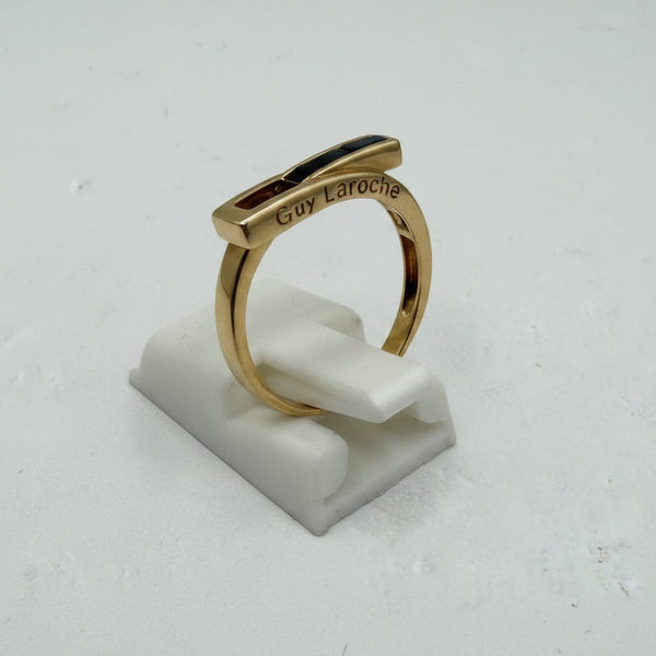 Bague en Or Jaune 750/1000 avec 6 Pierres