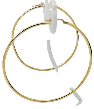 Créoles en Or Jaune 18K - 3.77G