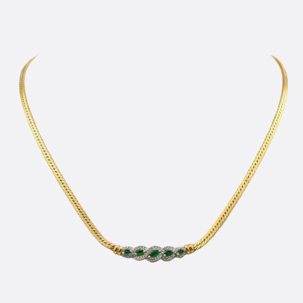 Collier Princesse en Or Jaune 18 K - 10.89 G