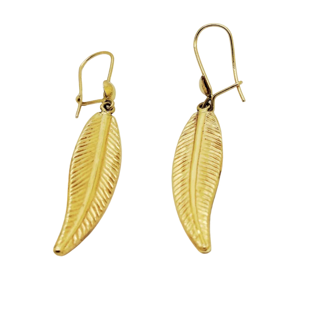 Boucles d'oreilles Pendantes Or Jaune 18 K - 1.76 G