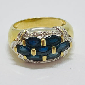 Bague en Or jaune 18K - 6g