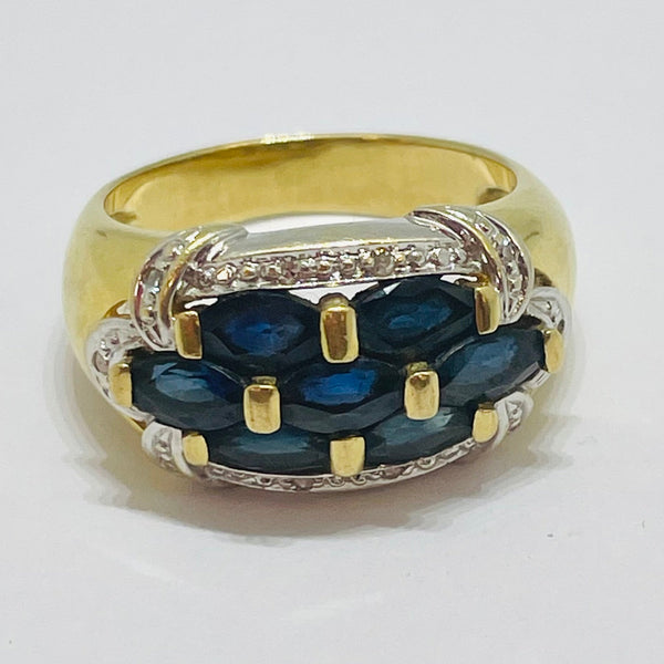 Bague en Or jaune 18K - 6g