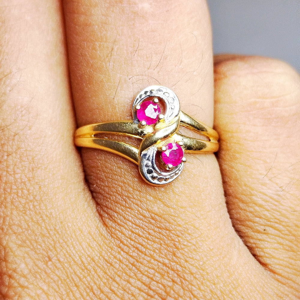 Bague Or Jaune 18K Taille-48