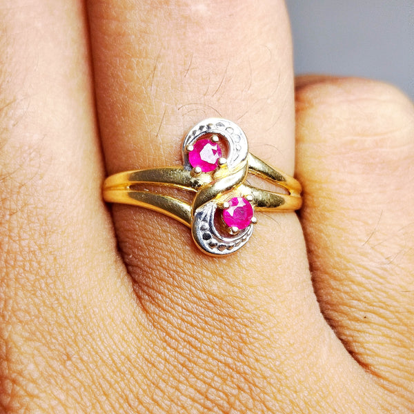 Bague Or Jaune 18K Taille-48