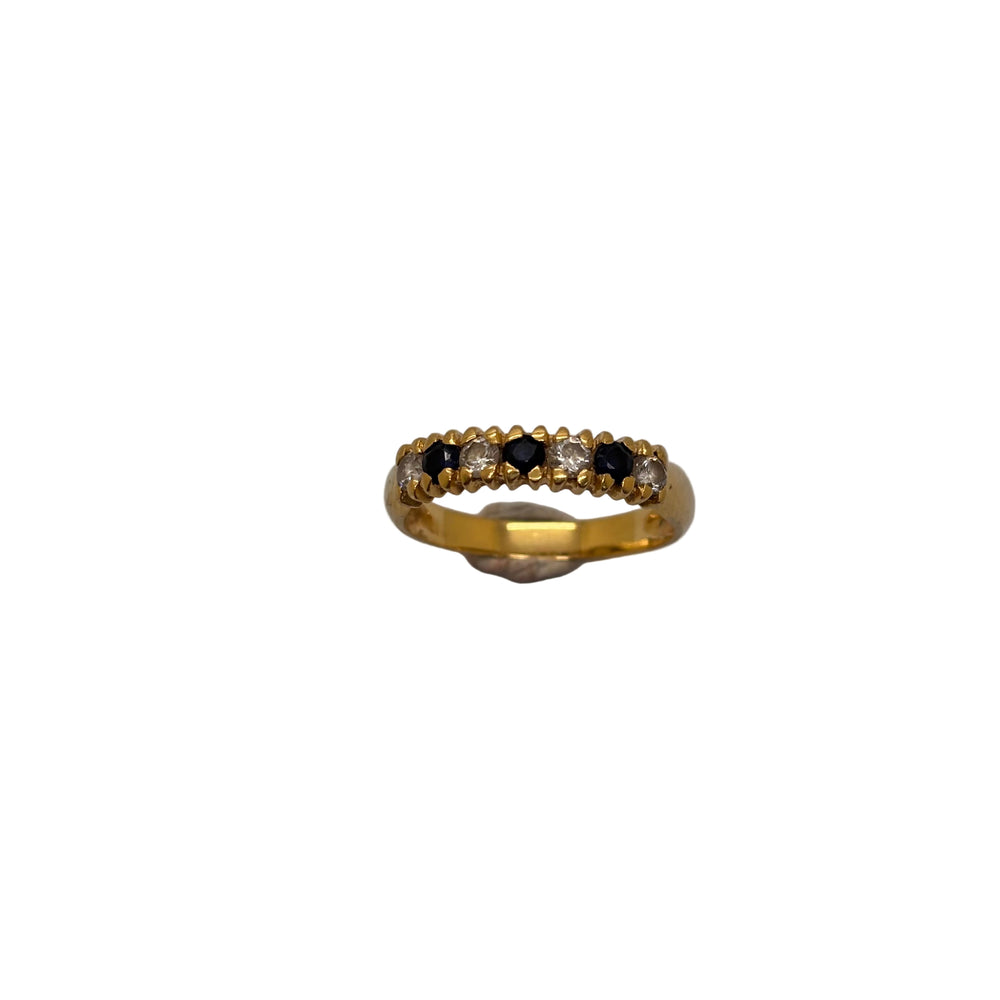 Bague en or jaune 18 carats Taille -57